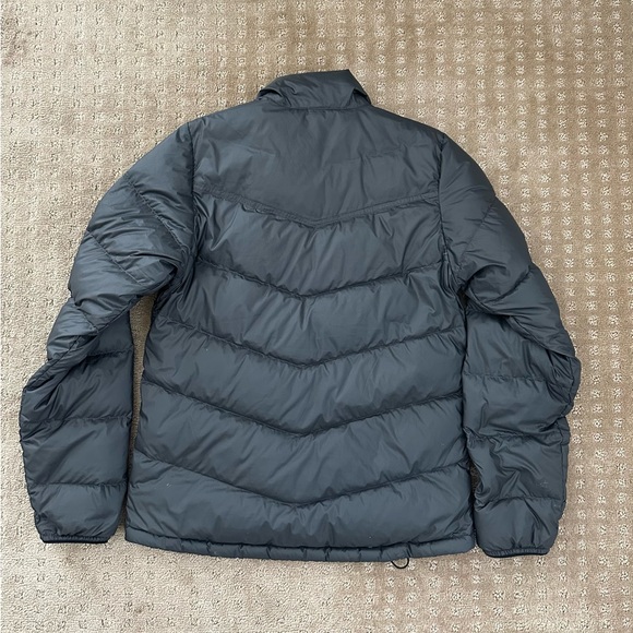 Outdoor Research Men’s Transcendent Grey Down Jacket, size small - Picture 3 of 8